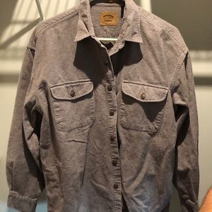 Heavy button down over shirt